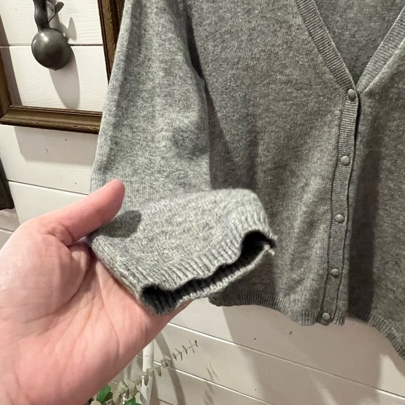 ONLY Classic Gray cardigan size L - Picture 7 of 9
